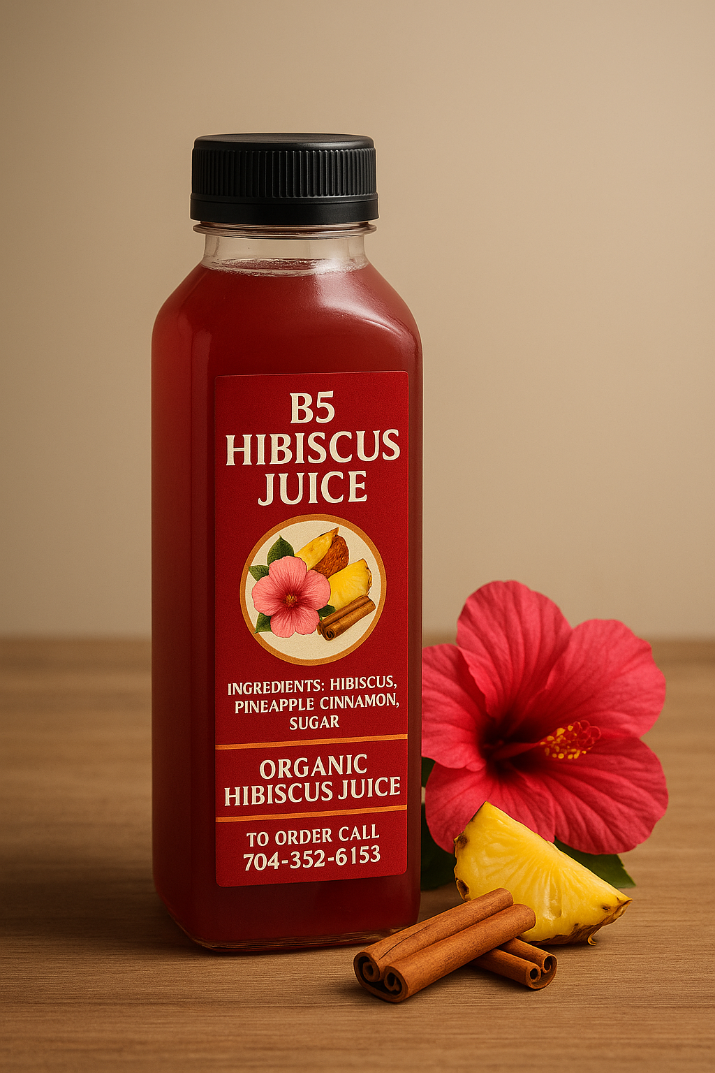 B5 Hibiscus Juice